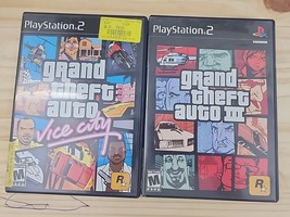 Playstation Ps2 2 Lot Game Grand Theft Auto Vice City. - £10.04 GBP