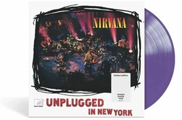 Nirvana MTV Unplugged In New York LP ~ Exclusive Colored Vinyl (Purple) ~Sealed! - $99.99