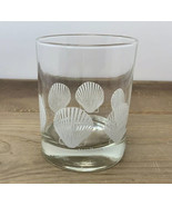 MARUSHKA Rocks Glass Vtg Sea Shell Tumbler Weighted Bottom 10 oz Excellent - €19,00 EUR