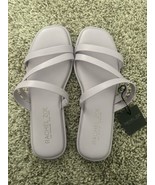 NWT RACHEL ZOE  Treat Women&#39;s Purple Lavender Slide Strappy Sandals Size... - $44.71 CAD