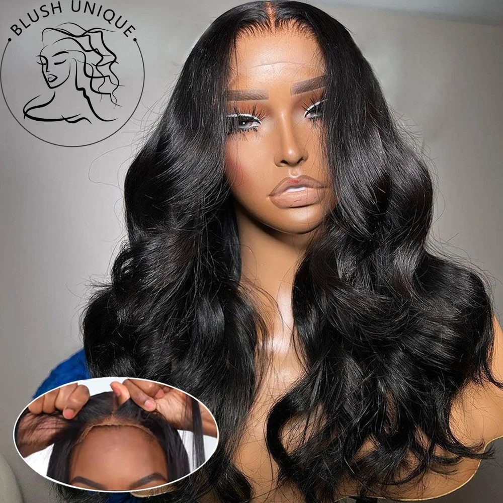 Wear and Go Glueless Body Wave Lace Front Wigs 4X4 HD Lace Closure Wigs P - £51.00 GBP+