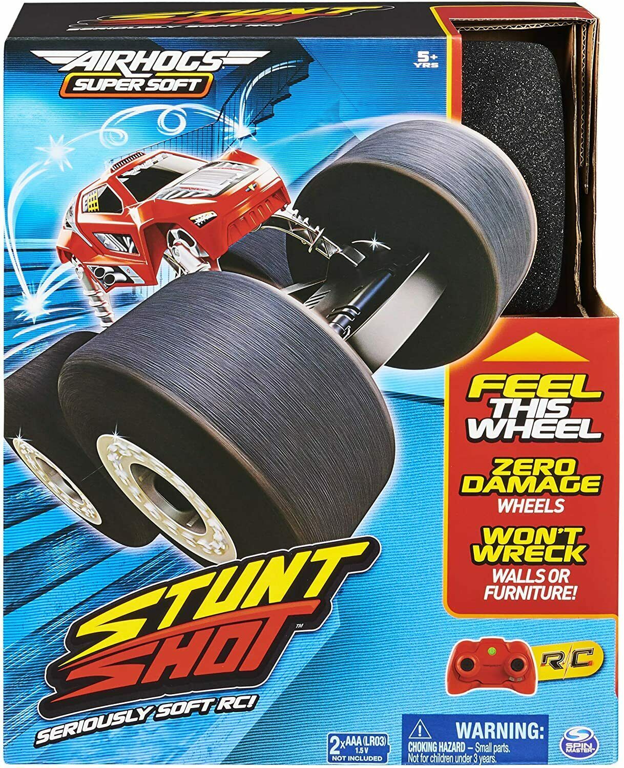 Air Hogs Stunt Shot Lightweight Soft Radio Control RC Car Great For ...