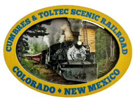 Vintage Cumbres &amp; Toltec Scenic Railroad Colorado New Mexico Fridge Magenet - £11.67 GBP