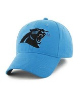CAROLINA PANTHERS NFL TEAM HEADWEAR ADJUSTABLE HAT NEW & LICENSED - $18.33