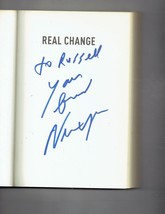 Real Change The Fight for America&#39;s Future by Newt Gingrich (2009 PB) Signed - £57.04 GBP