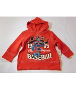 The Children&#39;s Place Baby Boy&#39;s baseball T Shirt Hoodie 6-9 Months Red NWT - £10.29 GBP