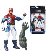 Captain America Marvel Legends Series 6-inch Captain Britain (Abominatio... - £20.28 GBP