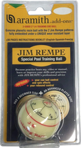 Aramith Jim Rempe Training Cue Ball 2-1/4&quot; Regulation Size Billiard Pool Ball wi - £58.04 GBP