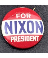 Nixon For President Pin Button Political Small Election Presidential USA... - £14.35 GBP