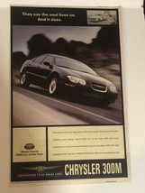 1999 Chrysler 300M Car Vintage Print Ad Advertisement pa22 - $5.93