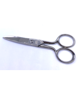 Vintage Imperial Scissors Hot Drop Forged Steel Made in Italy Sewing ? R... - $19.53