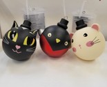 IKEA VINTERFINT Decoration Ball Set of 3 Animals Ornaments New - £22.02 GBP