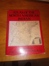 Atlas of the North American Indian by Carl Waldman 1985, HCDJ Illustrated PP $29 - £3.91 GBP