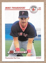 1991 Line Drive AAA #357 Mike Twardoski Pawtucket Red Sox - £1.49 GBP