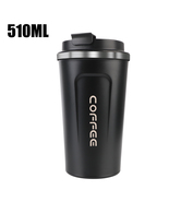 510ML Coffee Thermos Mug for Tea Water Coffee Leakproof Travel Thermos Cup - £16.63 GBP