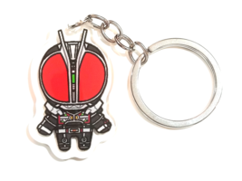 Kamen Rider Faiz 555 (Axel) High Quality Acrylic Keychain - £10.29 GBP