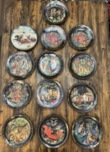 Vintage Bradex Russian Collector Plates Lot of 13 Legends Tales Scenes Buildings - £116.76 GBP