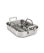 All-Clad Specialty Stainless Steel Large Roaster with Nonstick Rack 13x1... - $117.59
