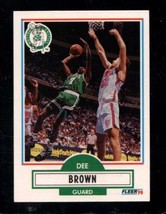 1990-91 Fleer Update #U-6 Dee Brown Nmmt (Rc) Celtics *AZ4609 - £2.67 GBP