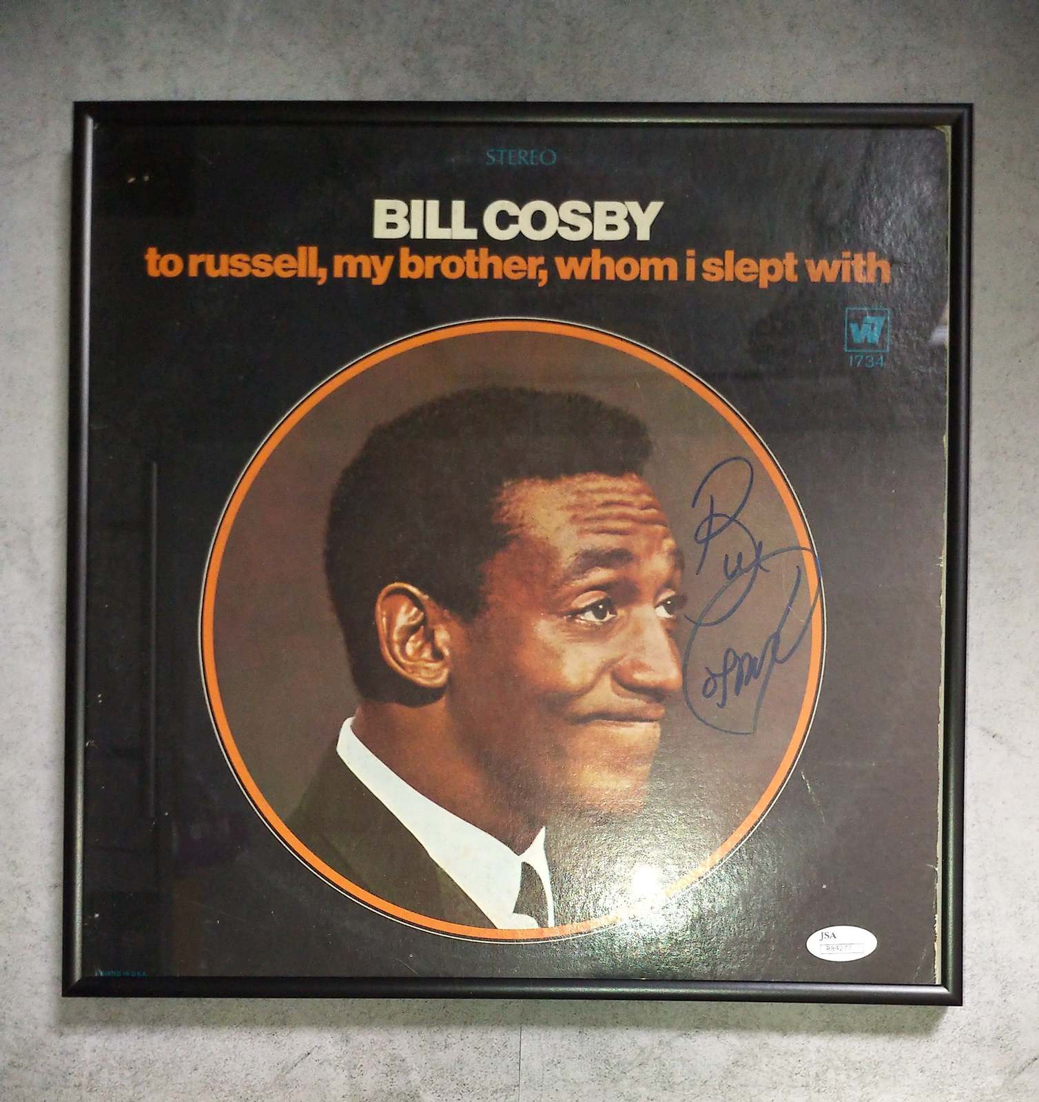Primary image for Bill Crosby Hand Signed Autograph Record Album Cover
