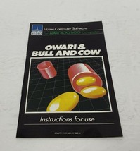 Owari &amp; Bull Cow Atari Game Program Instructions for Atari 400 800  - £6.17 GBP