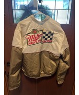 Miller High Life Racing Vintage Jacket Sheen Nice! Large Carlson - $2,800.85 MXN