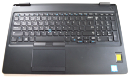 Dell Latitude 5580 Palmrest Touchpad Keyboard w Fingerprint Scanner A166U3 - £27.11 GBP