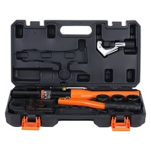 VEVOR Copper Tube Fittings Crimping Tool with 1/2&quot; 3/4&quot; 1&quot; Jaws Pipe Cutter - $233.03