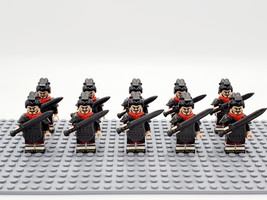 Ancient China Qin Dynasty 10 Swordsmen Soldiers Set - £17.25 GBP