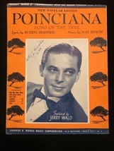 Poinciana (Song of the Tree) - Buddy Bernier &amp; Nat Simon - 1936 - £7.08 GBP