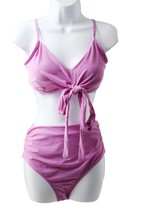 Unbranded Women Purple High Waist Bikini Size L - $8.41