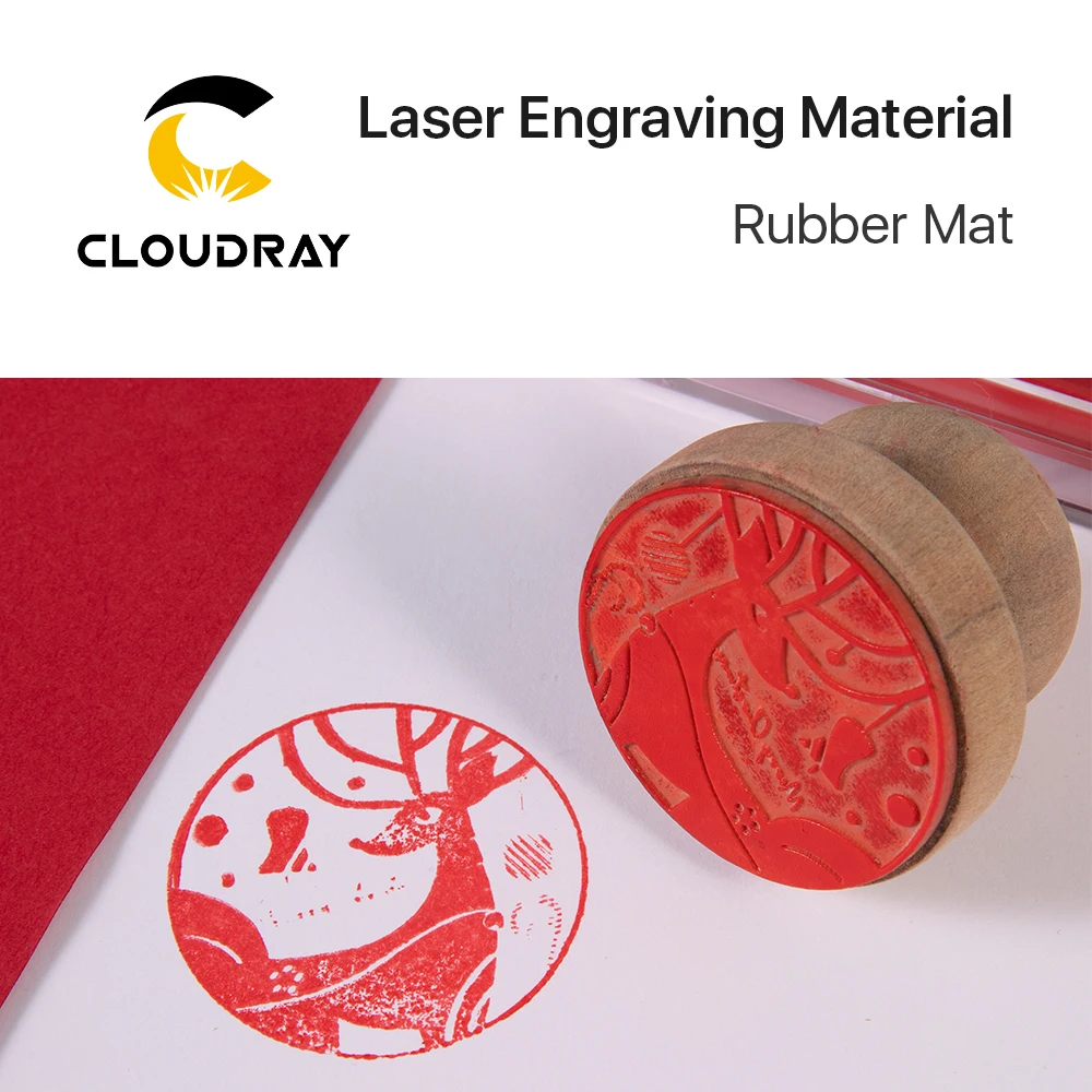 Cloudray Mat Laser Engraving Material Seal Engraving DIY Art Design Material for - £178.56 GBP
