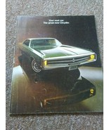 35 page brochure Chrysler 1969