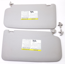 2009-2014 Nissan Cube Sun Visor LH RH Driver + Passenger Pair Set Gray OEM - $65.00