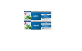 Jason Natural Products Toothpaste Peppermint Flouride 4.2 Oz 2 Pack - $18.99
