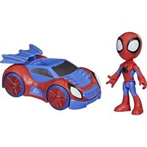 Marvel Spidey and His Amazing Friends Spidey Action Figure and Web-Crawler Vehic - £18.14 GBP+