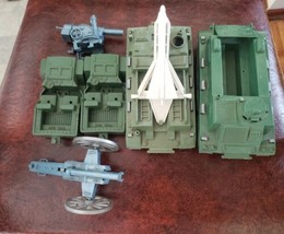 MPC Army Military Jeep, Artillery, Mobile Rocket Launcher Marx For Parts... - £26.00 GBP