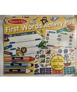 First Words Activity Pad Book from Melissa &amp; Doug 30530  - £7.82 GBP