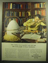 1957 Chase Manhattan Bank Ad - For a better way to protect - £14.78 GBP