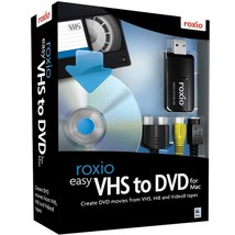 Roxio Easy VHS to DVD for Mac | VHS, Hi8, V8 Video to DVD or Digital Con... - $92.99