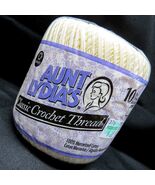 NIP Aunt Lydia's Crochet Thread Classic Size 10 350 yards Cream 0420 - $6.44