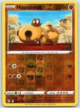 Hippopotas 840/203 Reverse Holo Rare Evolving Skies Pokemon Card - £3.99 GBP