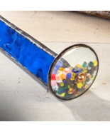 Kaleidoscope Blue Stained Glass Tabletop Decor, Kal - $79.08