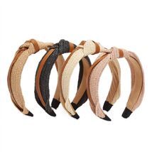 Glamlily Woven Knotted Headbands with Faux Leather Accents 4 Pack Multi - $117.58 MXN