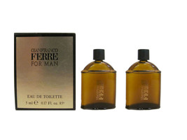 Gianfranco Ferre for Men 2 x 5 ml Eau de Toilette Miniature By Gianfranco Ferre - £14.33 GBP