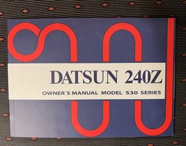 Owner manual Datsun 240 Z S30 Nissan - £23.10 GBP