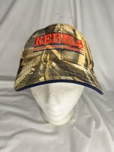 The Game Ole Miss Rebels Camo Hat Cap Realtree Max-1 Strapback Adjustable - £9.47 GBP