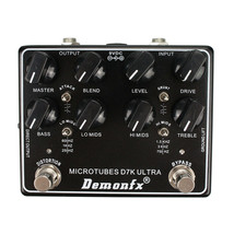 High quality Bass Effect Pedal DemonFX Microtubes D7K Ultra V2 Bass Preamp Pedal - £64.98 GBP