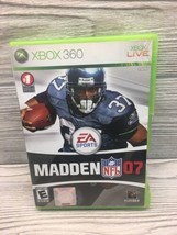 Madden NFL 07 (Microsoft Xbox 360) No Manual Damaged Case - £1.95 GBP