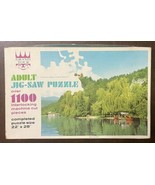Vintage Watkins Strathmore Grand Tour Puzzle River Scene 1100 Pc Puzzle ... - $26.82 CAD